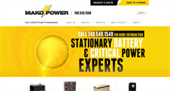 Desktop Screenshot of makopower.com